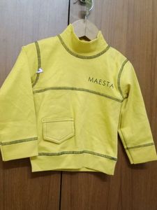 combo MAESTA Yellow Sweatshirt and red