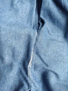 Boho Wide Leg Denim Pants
