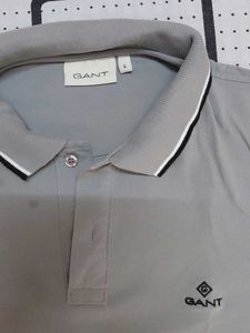 GANT Men's Grey Polo Shirt