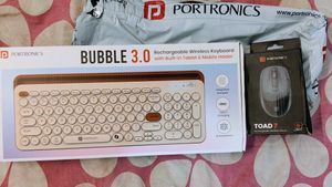 Portronics Bluetooth Keyboard and Mouse Combo