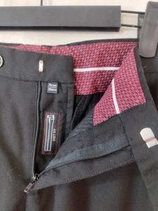 Men's Black Formal Trousers