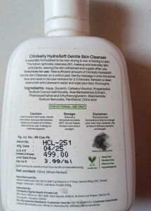 Clinically HydraSoft Gentle Skin Cleanser