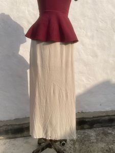 Elegant Kurta with Skirt Set