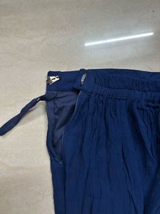 Stunning Blue Embellished Kurta Set