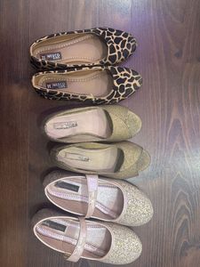 Cute Giraffe Print Ballerina Flats