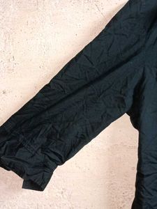 Oversized Collared Button-Up Shirt