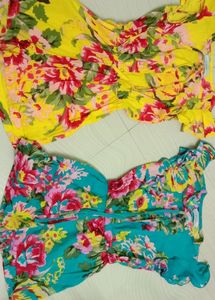 2 To 4 Year Cotton Romper Combo