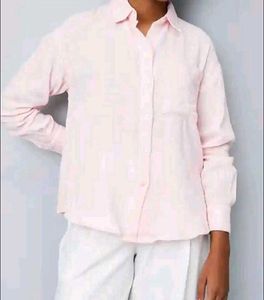 Pink Oversized Shirt