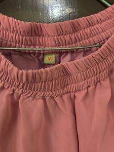 Elegant Pink Chikankari Kurta with palazzos