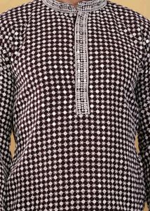 ETHNIC MAROON KURTA