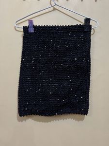 One Shoulder Sexy Bluose Top With Skirt