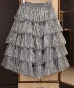 Designer Velvet Crop Top &amp; Ruffled Skirt Set