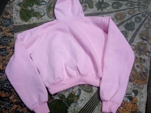 girl BTS Logo Pink Hoodie