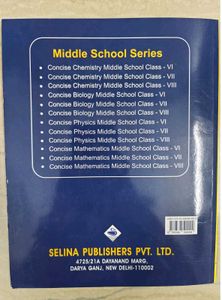 Concise Chemistry - Middle School Book