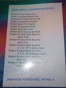 Perfect Reasoning Book for SSC, Railway Exams