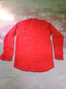 Freedelivery🥳New Pure Cotton Blend Red Shirt
