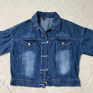 Cropped Denim Jacket