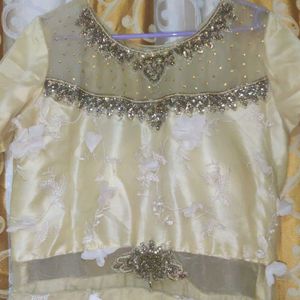 Elegant Cream Gown