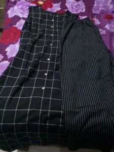 Cotton Sleeveless Kurta Set