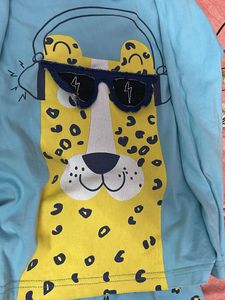Cute Leopard Print Pajama Set