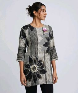 Stylish Floral Print Kurta new
