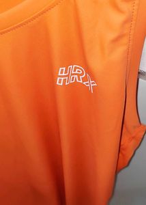 Men's Orange Athletic Tank Top