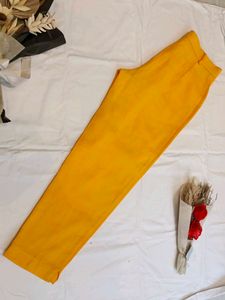 Bright Yellow Palazzo Pants