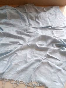 Light Gray With Shimmer Stole