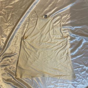 Cream Spaghetti Strap Camisole Top