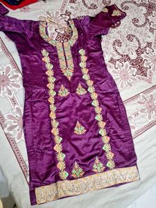 Elegant Purple Kurta