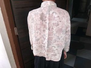 Vintage Floral Button-Up Shirt