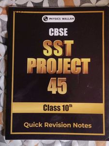 CBSE Class 10 SST Project 45 Notes