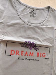 Grey Rose T-Shirt