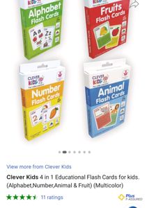 Kids Numbers Flash Cards