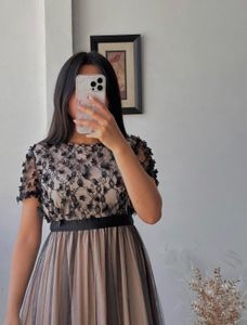 Elegant Black Lace Dress