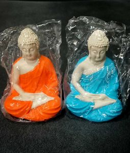 Set of 2 Buddha Idols