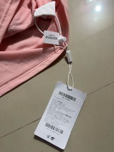 Pink Embroidered Floral Crop T-Shirt