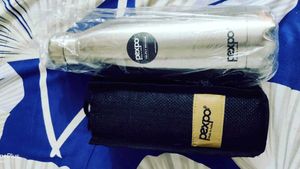 Pexpco Stainless Steel Water Bottle with Pouch