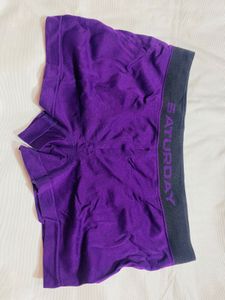 Purple Saturday Trunks