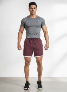 Maroon Running Shorts