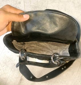 Christian Dior Black Cannage Quilted Handbag / Sho