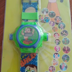 Chhota Bheem Digital Projector Watch for Kids