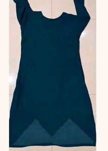 Elegant Teal Embroidered Kurta Set