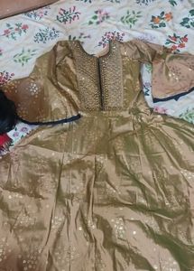 Exquisite Embroidered full length gown for women