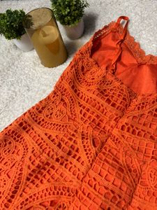 Coral Mini Dress