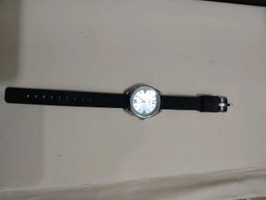 Silver Helix Watch