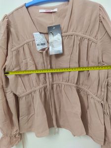 Coffee Color Top