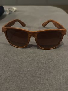 Stylish Wooden Frame Sunglasses