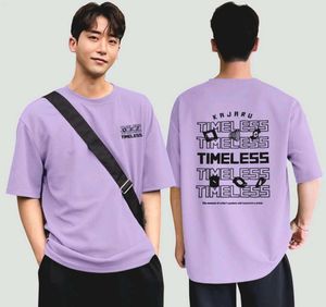 Lavender Oversized Graphic T-Shirt