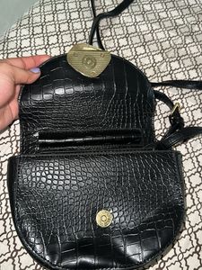 Black Sling Bag